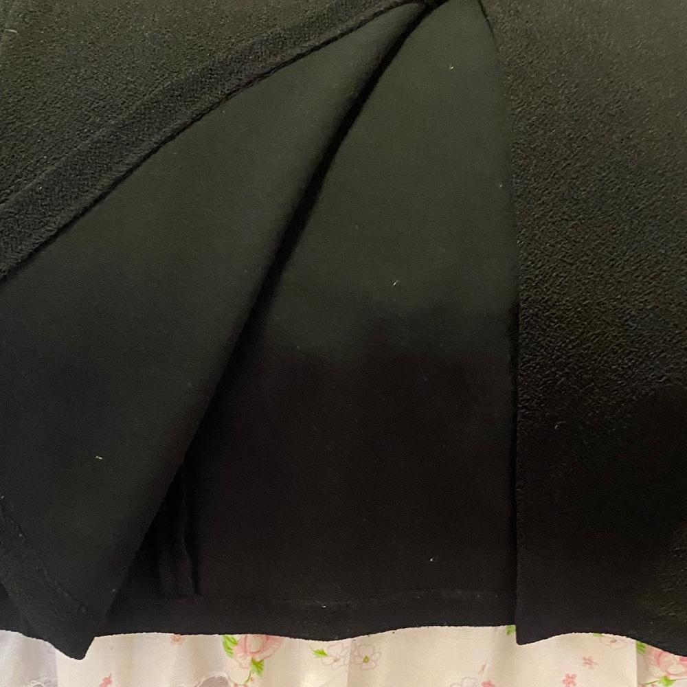 Scarlett Black Midi Dress with Gold Accents - Picture 5 of 5